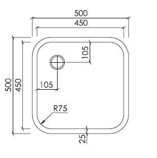 Laborwaschbecken UBL50