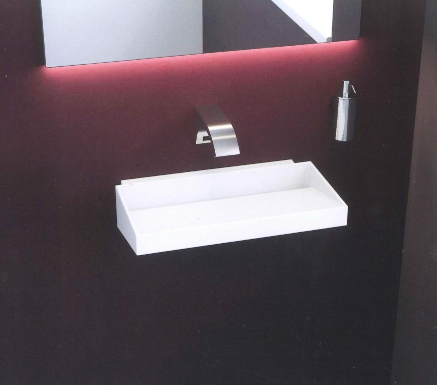 Waschtischanlagen mit ausgefallenen Waschbecken für Gäste WC ausgefalle Waschbecken Gäste WC nach Aufmaß